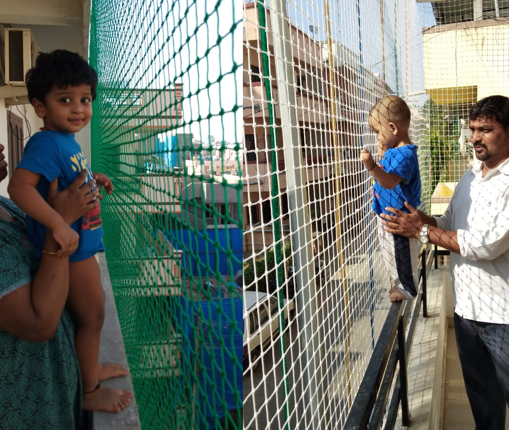Child sales proof nets